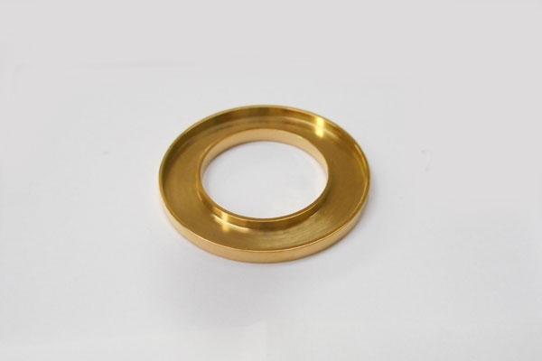SHAREKI ステンレス304 サークル チャーム 外径25mm ゴールド