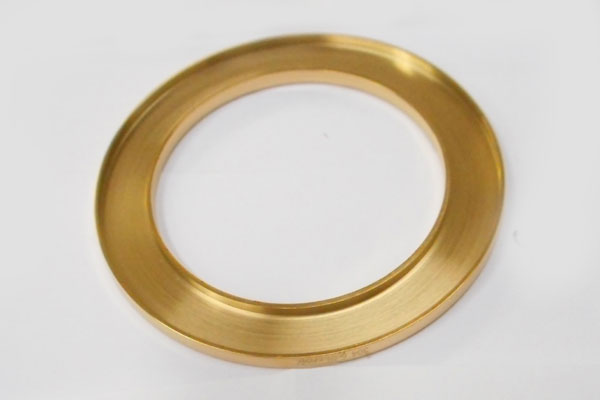 SHAREKI ステンレス304 サークル チャーム 外径42mm ゴールド