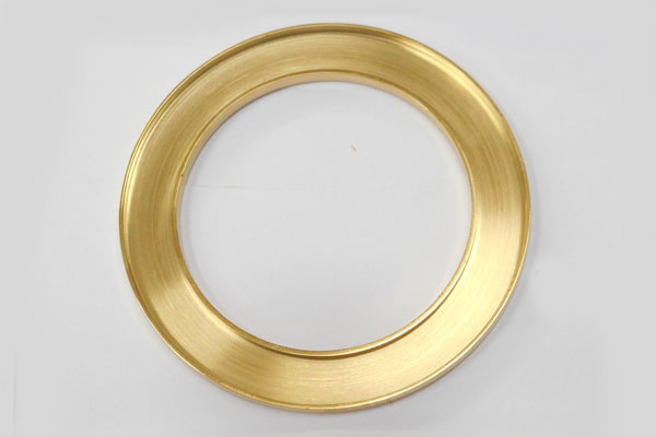 SHAREKI ステンレス304 サークル チャーム 外径42mm ゴールド