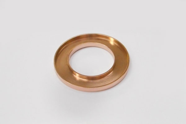 SHAREKI ステンレス304 サークル チャーム 外径25mm ピンクゴールド