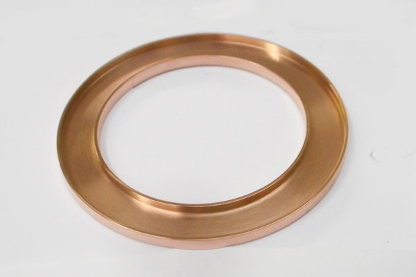 SHAREKI ステンレス304 サークル チャーム 外径42mm ピンクゴールド