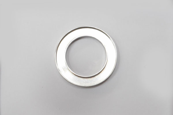 SHAREKI ステンレス304 サークル チャーム 外径23mm ステンレスカラー