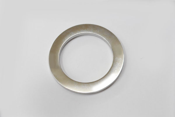 SHAREKI ステンレス304 サークル チャーム 外径28mm ステンレスカラー