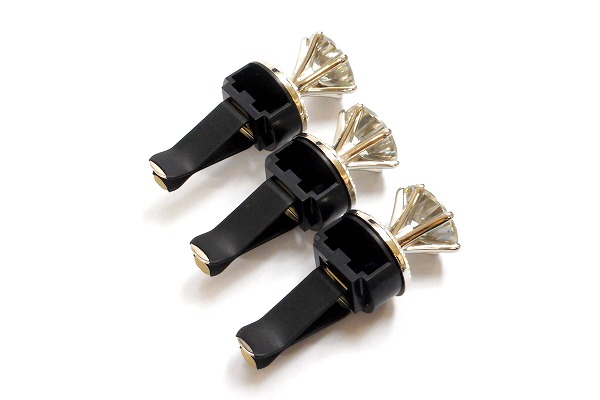 立て爪ダイヤモンド カー芳香剤 車芳香剤