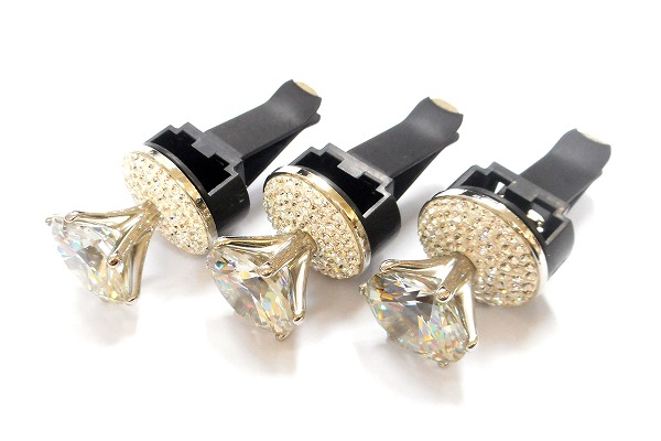 カー芳香剤 車芳香剤 クリップタイプ ダイヤモンド