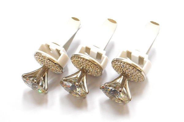 ゴージャス カー芳香剤 キュービックジルコニア