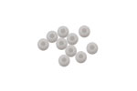 SHAREKI キラキラボール用 芯材 プラスチックボール 4mm 穴2 穴2mm