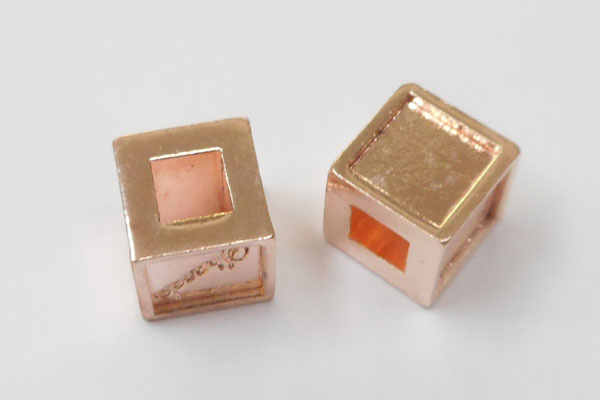 SHAREKI チャーム芯(ロンデル) 四角形 スクエア 10mmx10mmx10mm