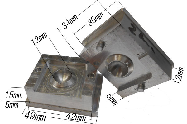 SHAREKI Shareki クレイ エポキシ樹脂粘土 金型 12mm