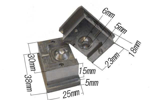SHAREKI Shareki クレイ エポキシ樹脂粘土 金型 6mm