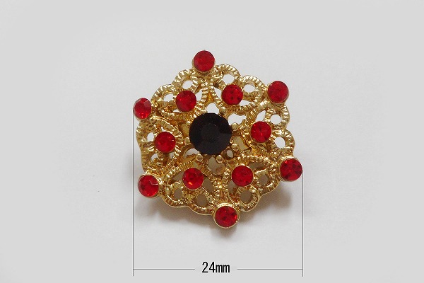 SHAREKI マスクアクセサリー マスクチャーム マスクブローチ サイズ