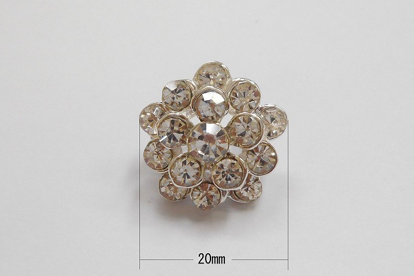 SHAREKI マスクアクセサリー マスクチャーム マスクブローチ サイズ