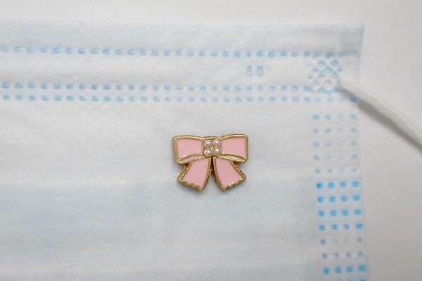 マスクピアス ピンクリボン リボン pink ribon