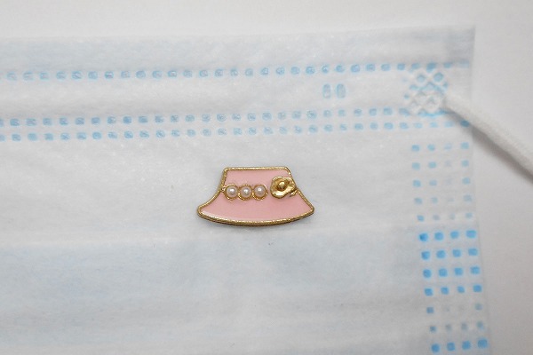 マスクピアス ピンク帽子 ハット 帽子 ハット pink ribon