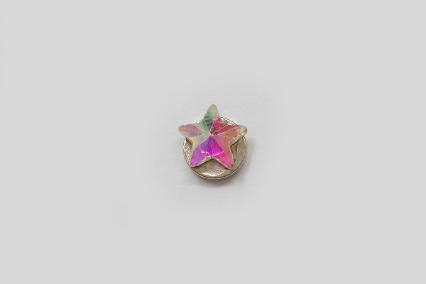 マスクアクセサリー マスクピアス マスピア 星 スター レインボー m-pa-041