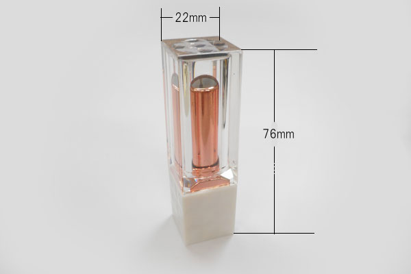 リップアクセサリー・リップDIYリップ用容器Cタイプ リップ容器 リップケース リップスティック容器