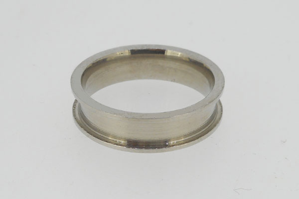 ステンレス304 5mm 1溝 指輪素材