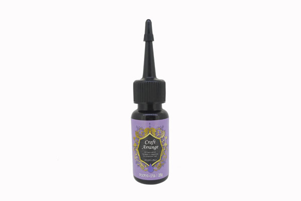 クラフト カラー UVレジン アレンジ クリアパープル 25g